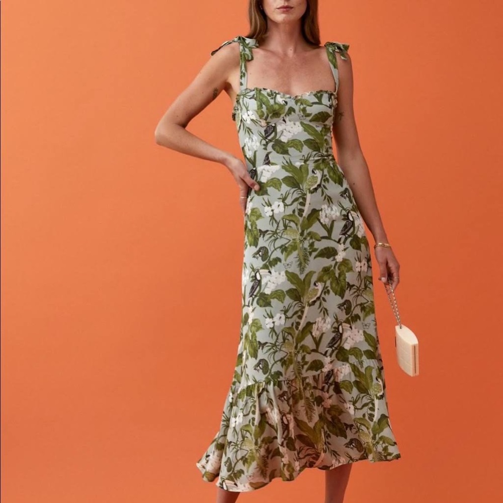 Reformation Nikita Dress in Tropical